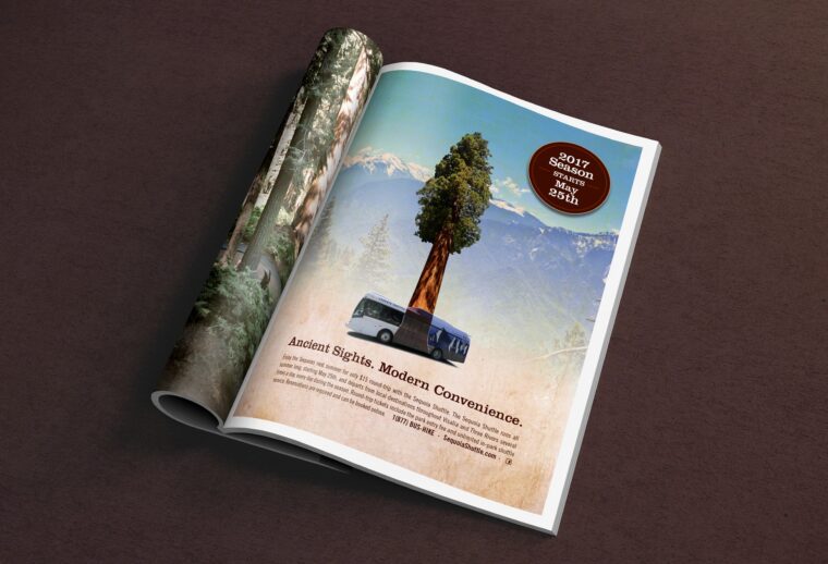 Sequoia Shuttle Magazine Ad
