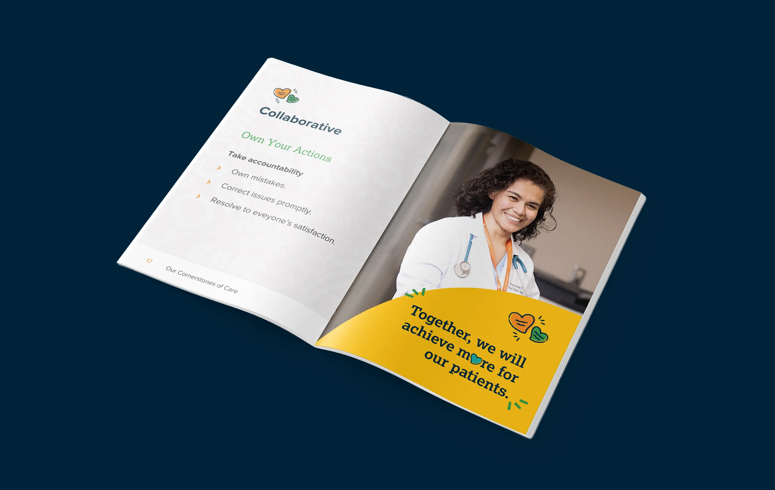 CAM 45th Anniversary Customer Service Guidebook Spread 2 1x